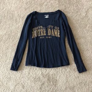 University of Notre Dame Long Sleeve Tee